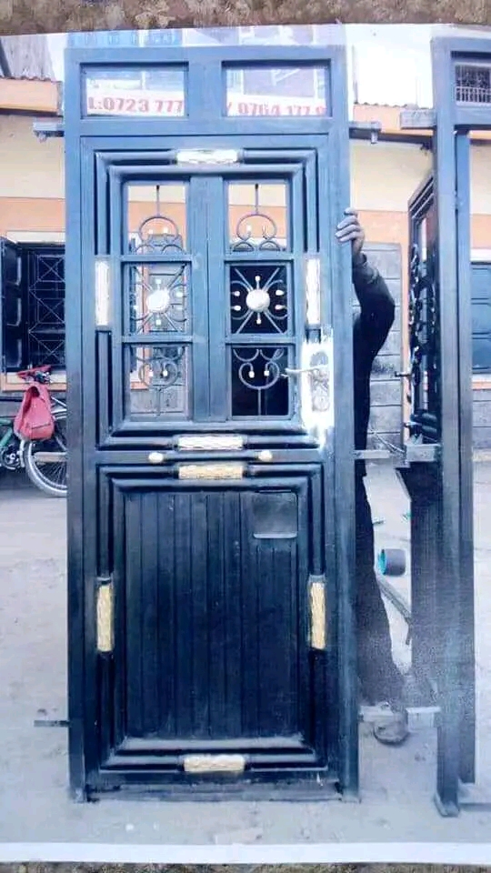 Steel door fabrication